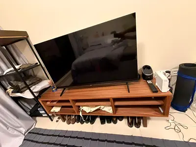 Wooden TV Unit / Entertainment Cabinet - Medium Size