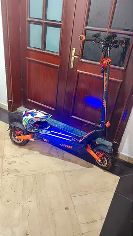 Used F3 plus Electric Scooter with LED Lights - Good Condition