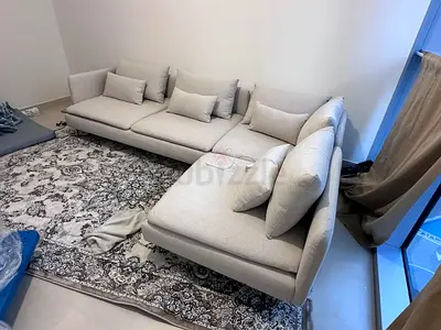 Beige colour ikea soderhamn corner sofa
