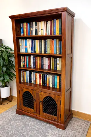 Marina Home Solid Wood Bookshelf