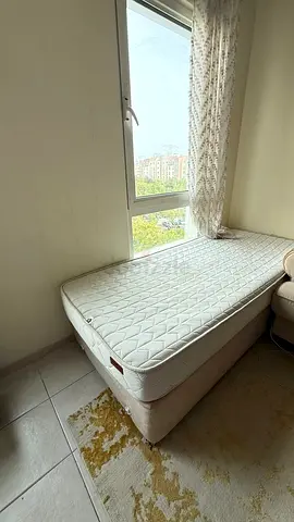 Single mattress with divan base — good used condition