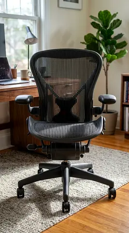 Herman Miller Aeron Chair - Size B, Excellent Condition