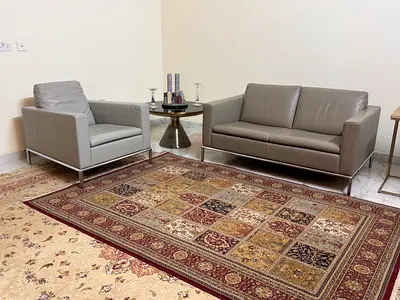 De Sede DS-4 Masterpiece luxury Sofas- Handcrafted Swiss Leather Chrome Elegance