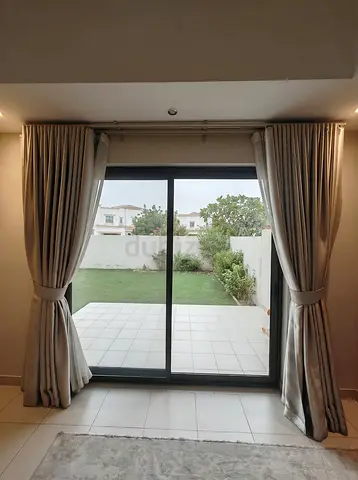 Bedroom Blackout Curtains – Gold Champagne Modern Design – 2.2m x 2.9m