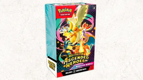 Pokemon TCG: Ascended Heroes Mega Evolution Booster Bundle (Sealed)