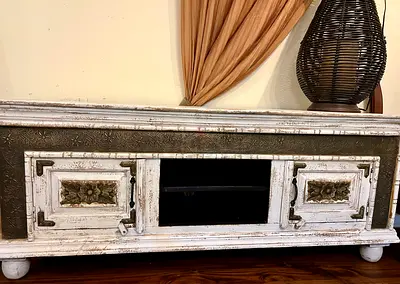 Marina solid wood tv unit