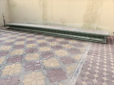 8 قطع سندويج بنل المنيوم طبقة واحدة ( سقف ) طول 8 متر ( مستخدم ) نضيف نسبياً