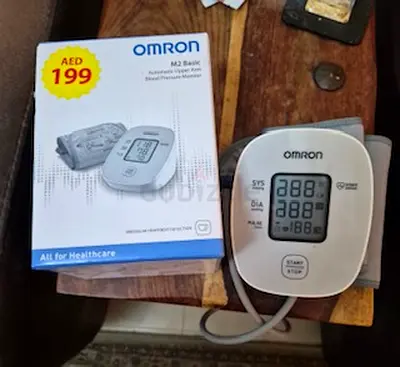 OMRON new Automatic Blood Pressure- Urgent leaving sale..close to Al Qiyadah/Stadium Dubai Metro
