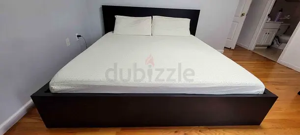 ikea bed and mattress/ king size