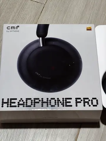Nothings CMFS Headphones Pro Black Open box with all accessories