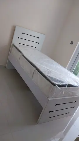 Brand new single bed with mattress available