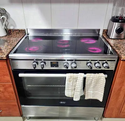 Terim 5 Ceramic Hubs Electric Cooker Stove 90x60cm