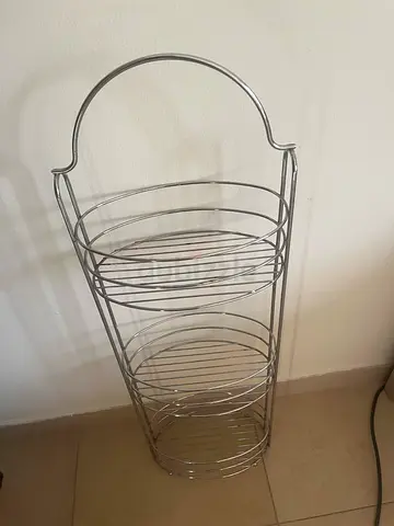 3 tier metal kitchen / bathroom shelves