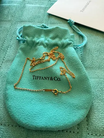 Tiffany  Co. 18K Rose Gold Chain 24 in.