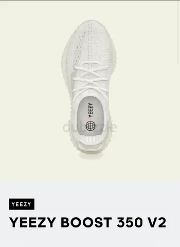 Original Yeezy Boost 350 V2 Cream White Sneakers