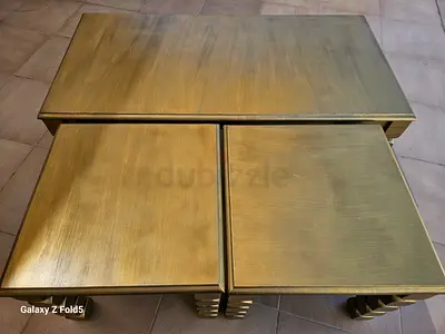 Center table with corner tables