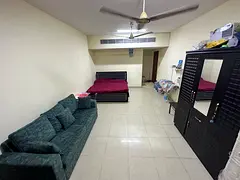 Hall Room with attached bathroom for families/couple behind Nesto Mia Mall,Night to night AlNahdashj