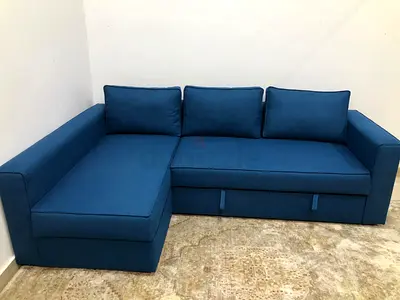 L-Shape Sofa Bed With Storage