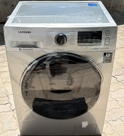 Samsung Front Load Washer 7kg (Silver) - Good Condition