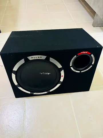 Vibe Pulse 12 inch Turbo Ported Active Bass Enclosure -Brand New UK Import Subwoofer