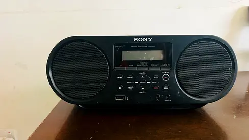 Sony Portable Boombox with CD Player and Radio