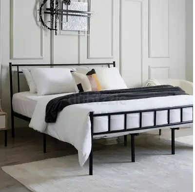 Pan Emirates Seon Queen Contemporary Black double bed