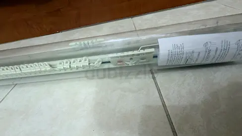Brand new curtain rail/track for sale — unused and in original packaging.