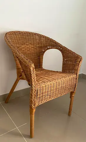 Ikea rattan chair