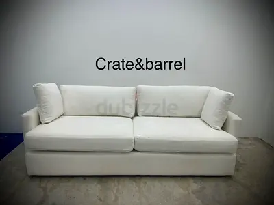 Selling cratebarrel 3 seater sofa