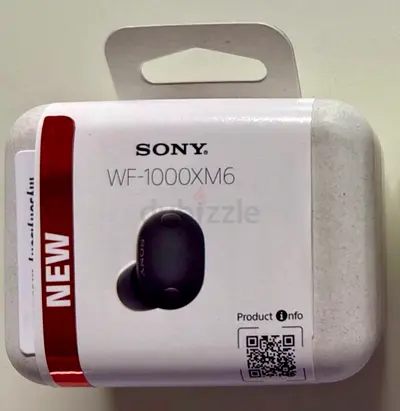 Sony WF-1000XM6 True Wireless Noise Cancelling Earbuds - Brand New Sealed