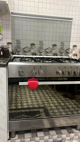 Stainless Steel 4-Burner Gas Cooker with Oven - Good Working Condition