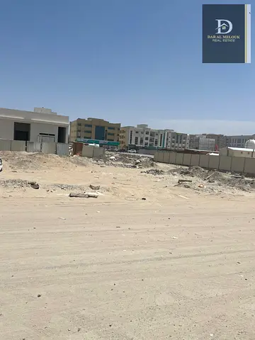 For Sale in Sharjah Muwailih Commercial Area Commercial Plot of Land / Area: 2,906 sq ft Excellent location / On a 24-meter wide street