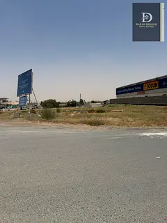 For Sale in Sharjah Old Sajaa Industrial Area Corner Industrial Plot on Two Streets Area: 34,283 sq