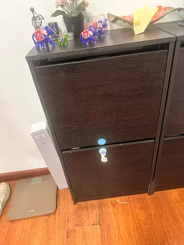 Ikea 2-Drawer Shoe Cabinet - Good Condition
