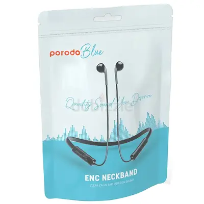 Porodo Blue ENC Neckband Earphones
