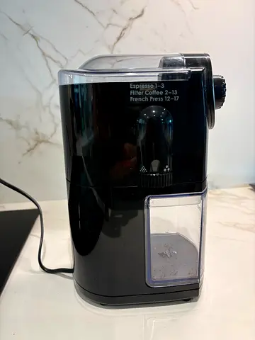Molino Electric Coffee Grinder - Compact Black (Good Working Condition)