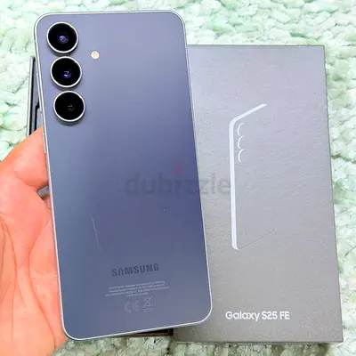 SAMSUNG GALAXY S25 FE 256GB STORAGE BLACK TITANIUM