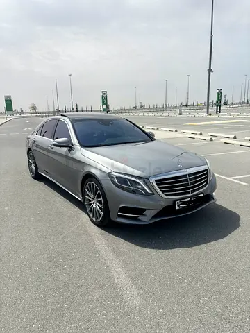 Cleanest S500 GCC with Mercedes service contract till July 2027