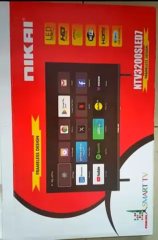 Nikai 32 Smart LED TV (NTV3200SLED7) - Used, Good Condition