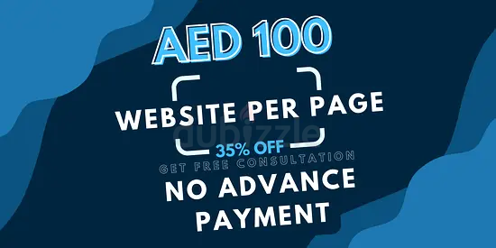 AED 100 Website per page