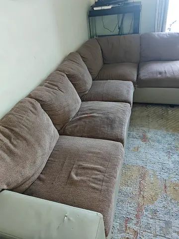 L shaped sofa
