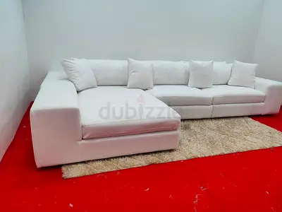 Eichholtz Brand white color lshape sofa for sale