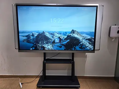 Interactive Flat Panel Touch Screen Display on Stand - 86 (Good Condition)