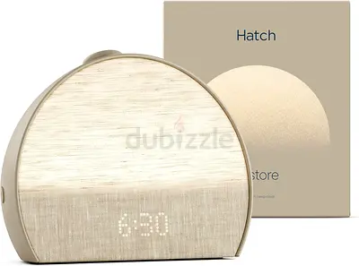Hatch Restore 3 Sunrise Alarm Clock, Sound Machine, Smart Light (Greige)