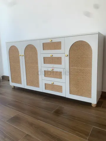 Rattan sideboard