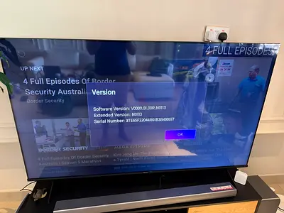 65-inch Hisense LED Smart TV - Good Working Condition