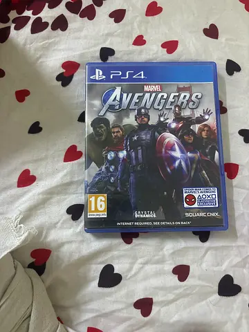 Marvels Avengers (PS4) - Original Game Disc and Case