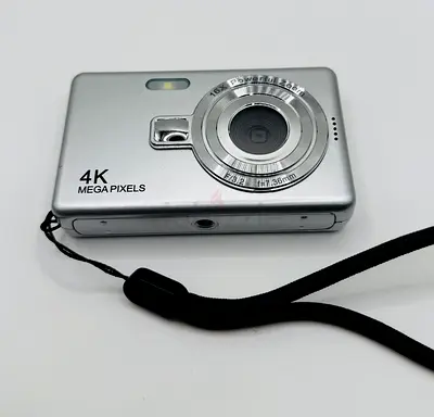 Digital Camera, 4K, 16X Zoom Auto Focus, Compact Portable Small Point and Shoot
