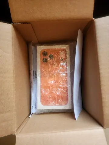 iPhone (new in box) - Orange/Gold, triple camera