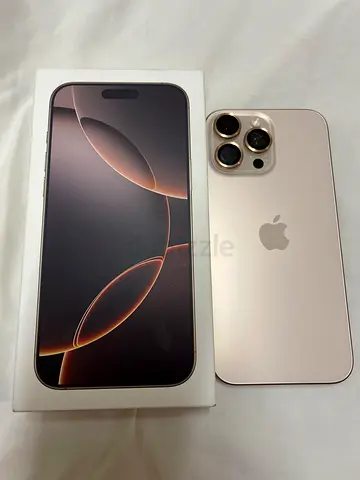 iPhone 16 Pro Max 256 GB battery 93% with the box, there is no scratch for personal use
